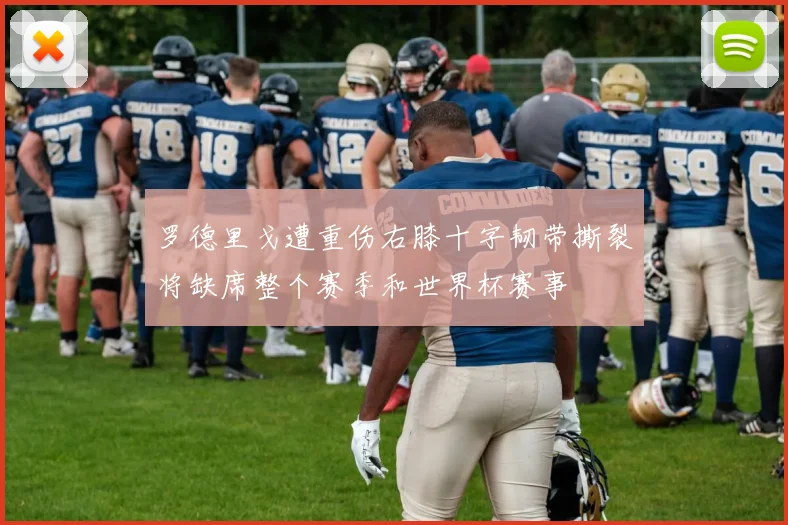 罗德里戈遭重伤右膝十字韧带撕裂将缺席整个赛季和世界杯赛事